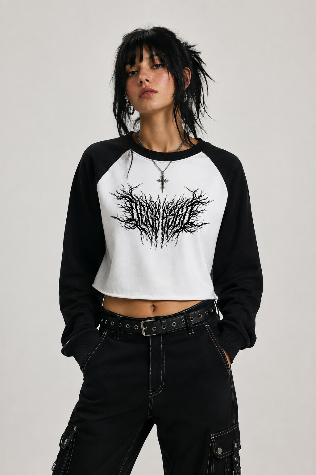 Womens crop top and vests