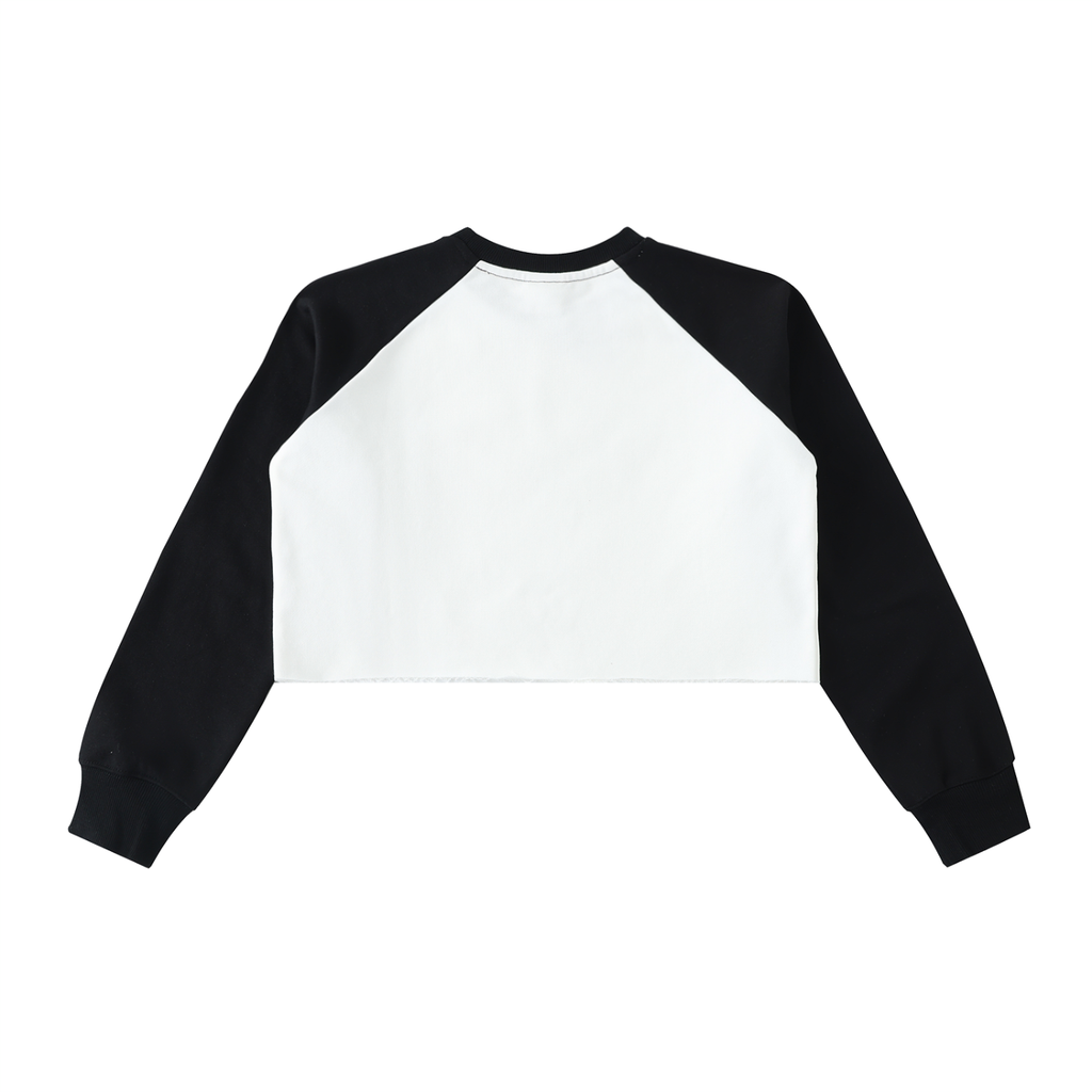 DECEASED raglan crop