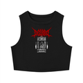 CONSEQUENCES OF FAITH Crewneck Crop Tank Top