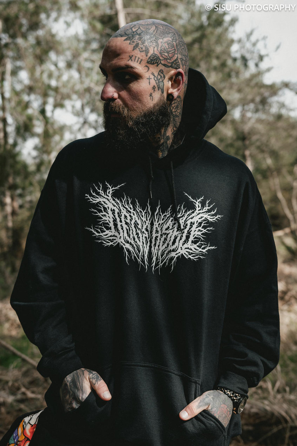 DECEASED BM LOGO HOODIE