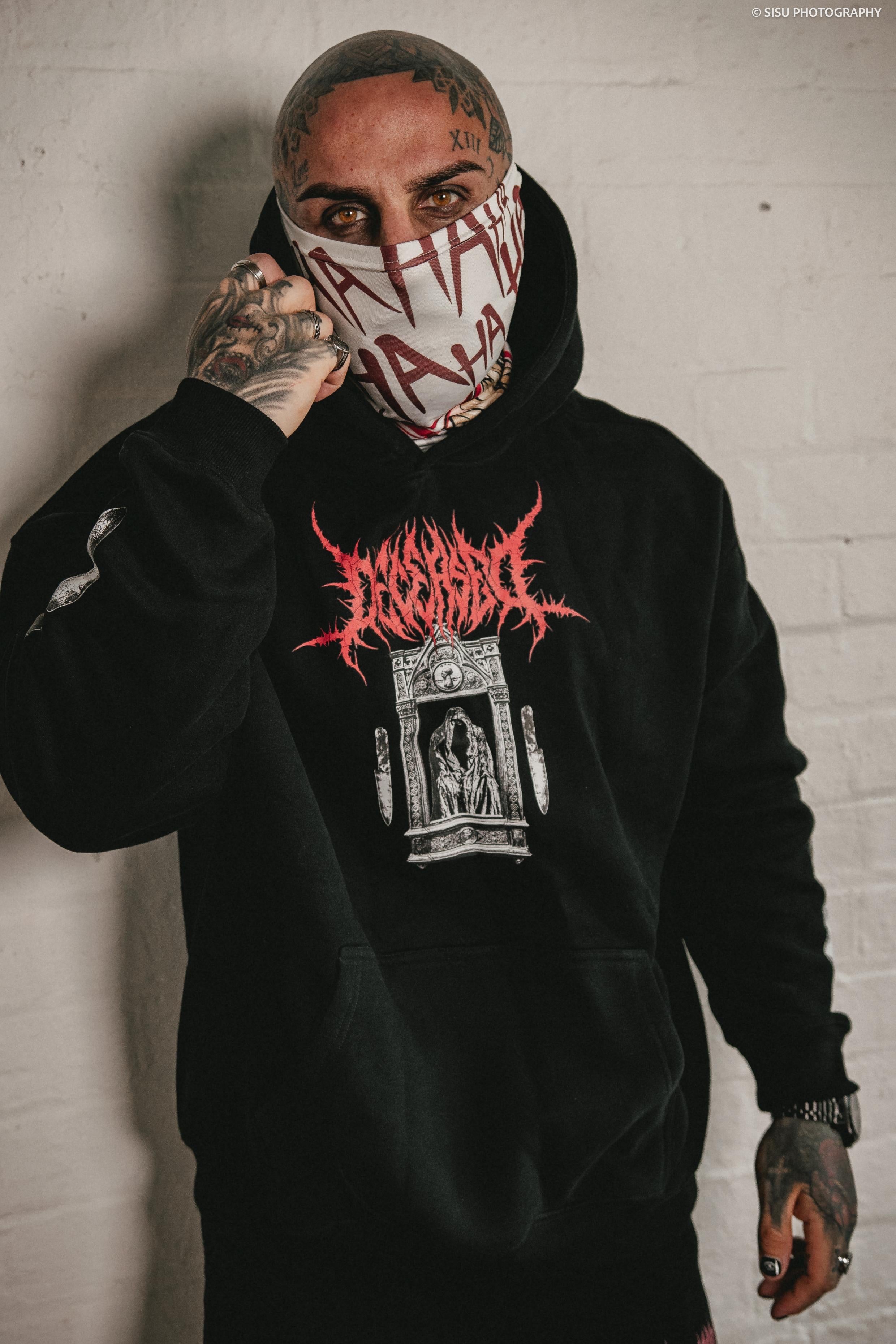 CONSEQUENCES OF FAITH OVER SIZED FIT HOODIE