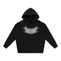 DECEASED BM LOGO OVERSIZED HOODIE