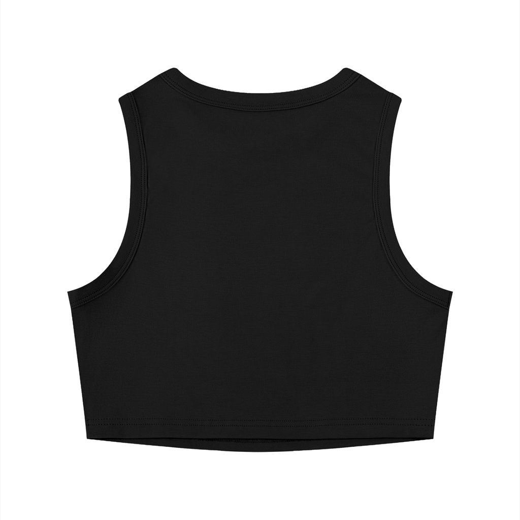CONSEQUENCES OF FAITH Crewneck Crop Tank Top