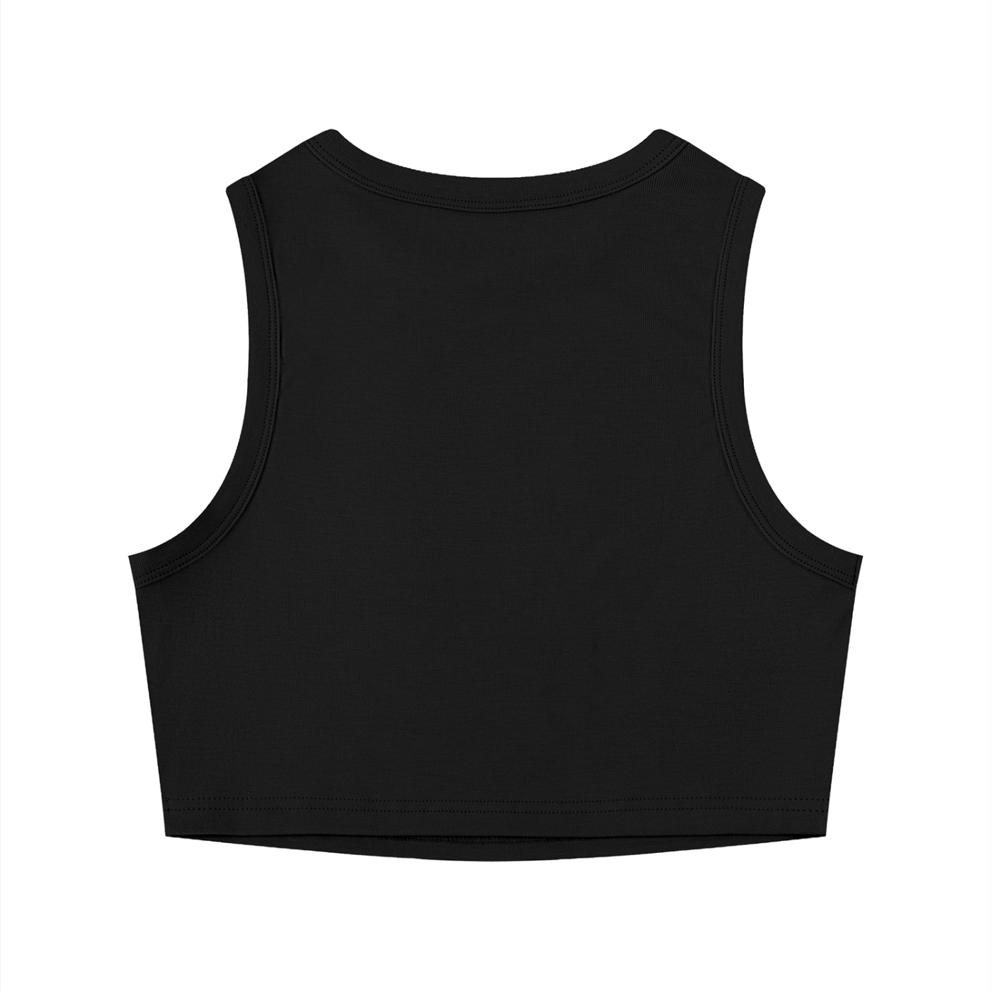 CONSEQUENCES OF FAITH Crewneck Crop Tank Top